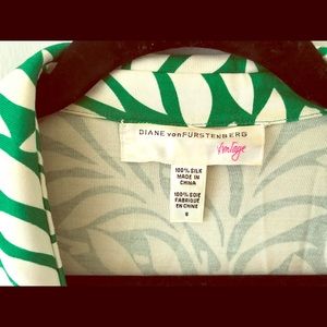 Diane Von Furstenberg wrap top